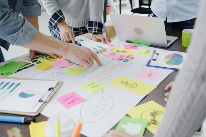 Lab equipment on a clean work surface