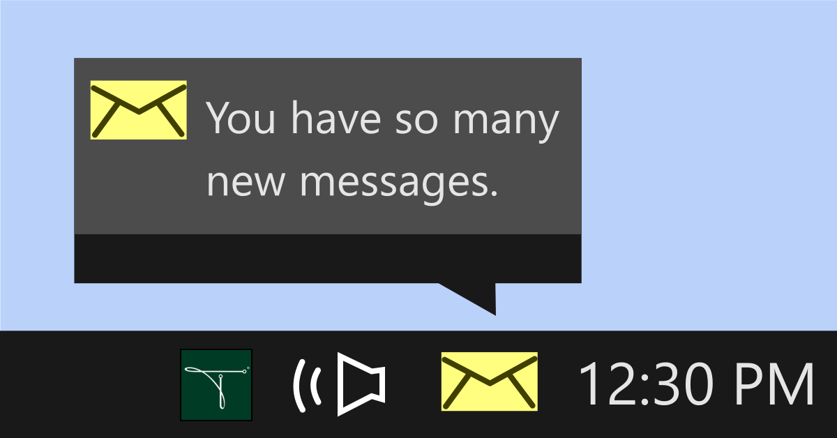 Mail icon filtering graymail